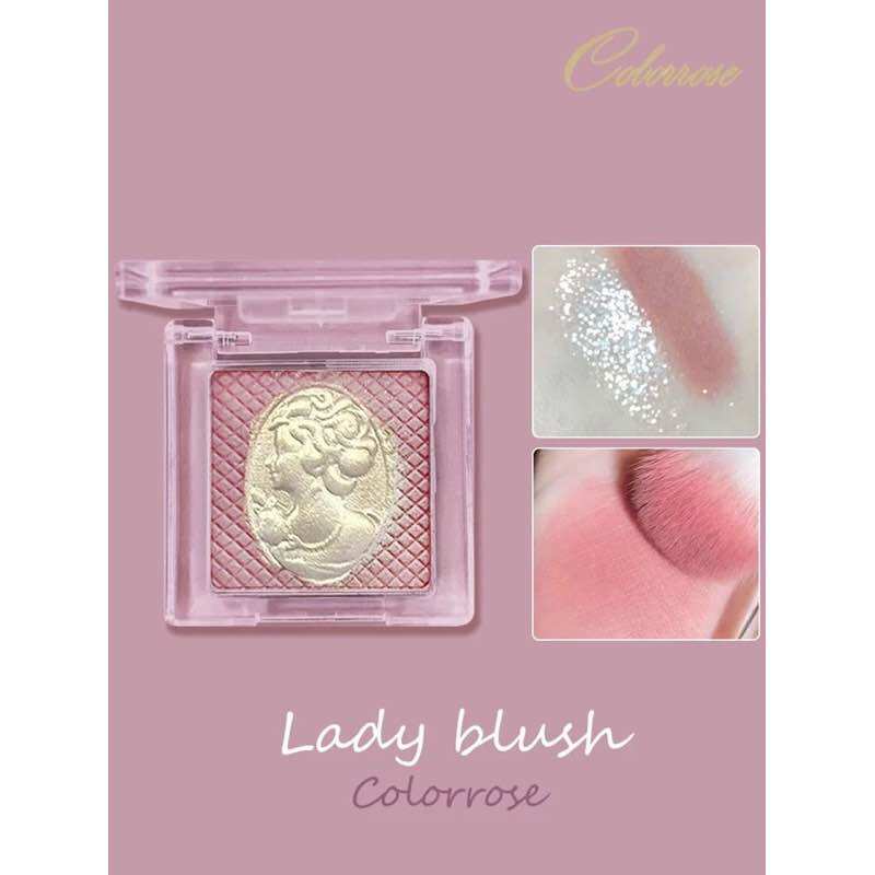 [COLORROSE] Phấn Má Hồng Kèm Highlighter Bắt Sáng Lady Blush