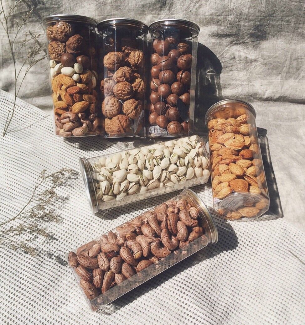 HẠT DINH DƯỠNG MIX 5 LOẠI -500GR (HẠT DẺ-ÓC CHÓ-ĐIỀU-HẠNH NHÂN-MACCA)