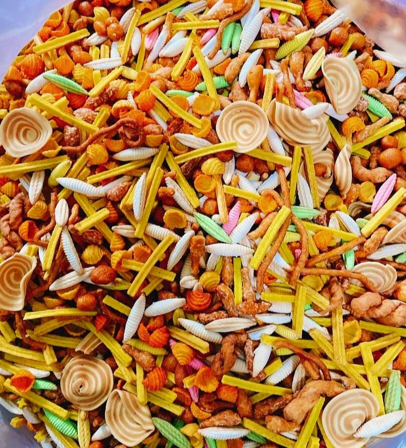 1kg Bánh Snack bim bim Oishi (mix thập cẩm đủ vị)