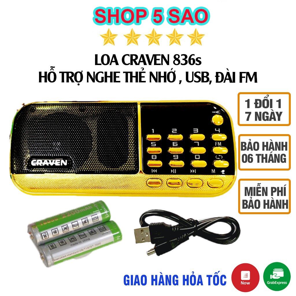 Loa tắm ngôn ngữ, đài craven bắt sóng khỏe