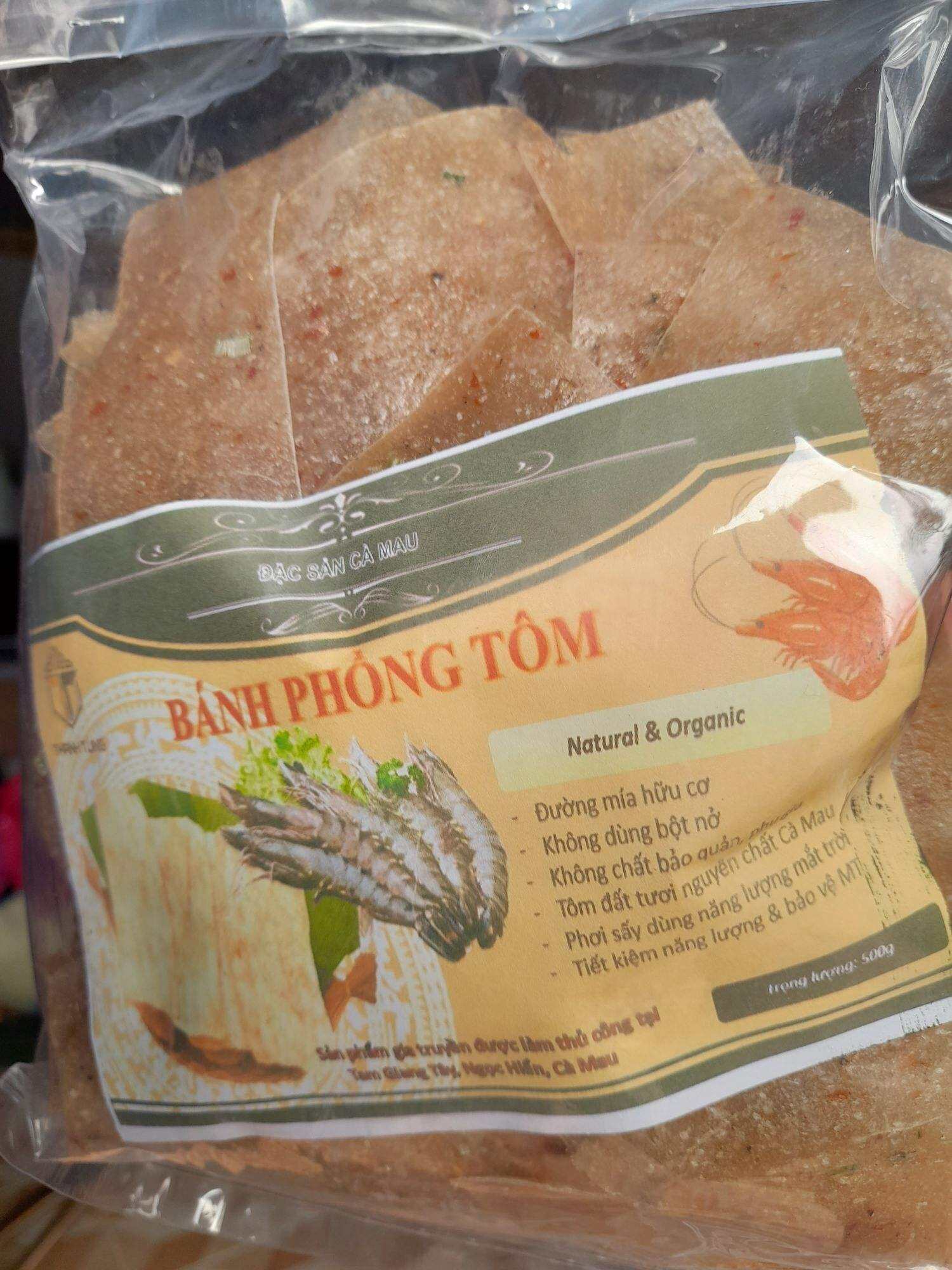 Bánh phòng tôm 0.5kg đặc biệt 100% Tôm Đất