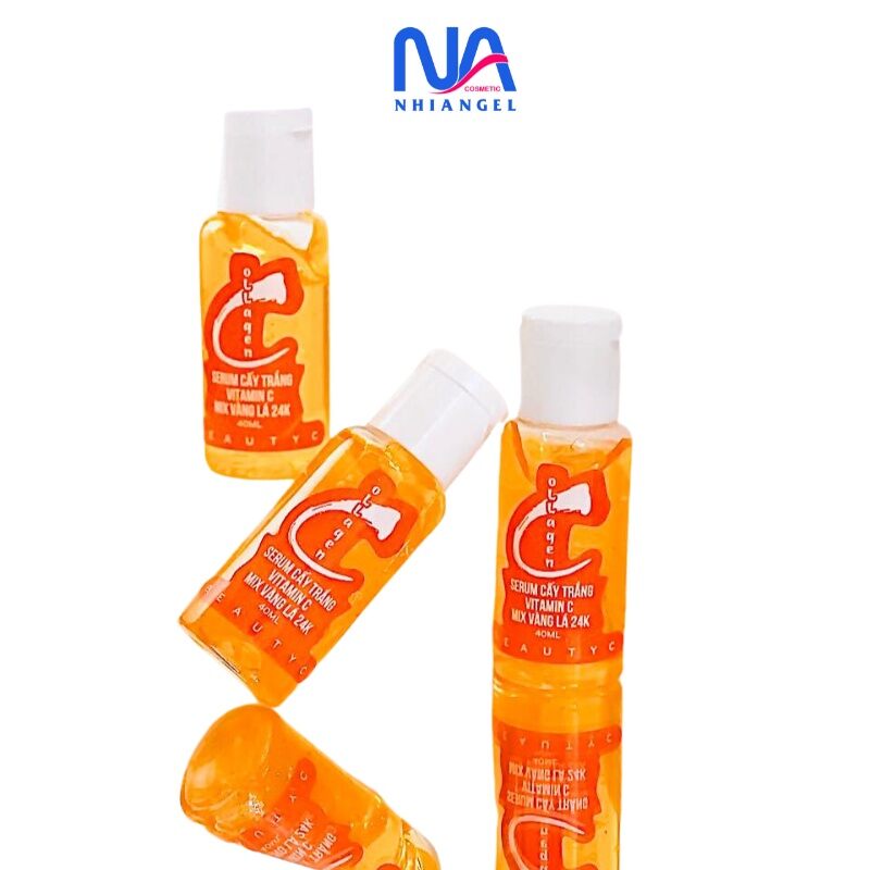 Serum vitamin c mix lá vàng 24k