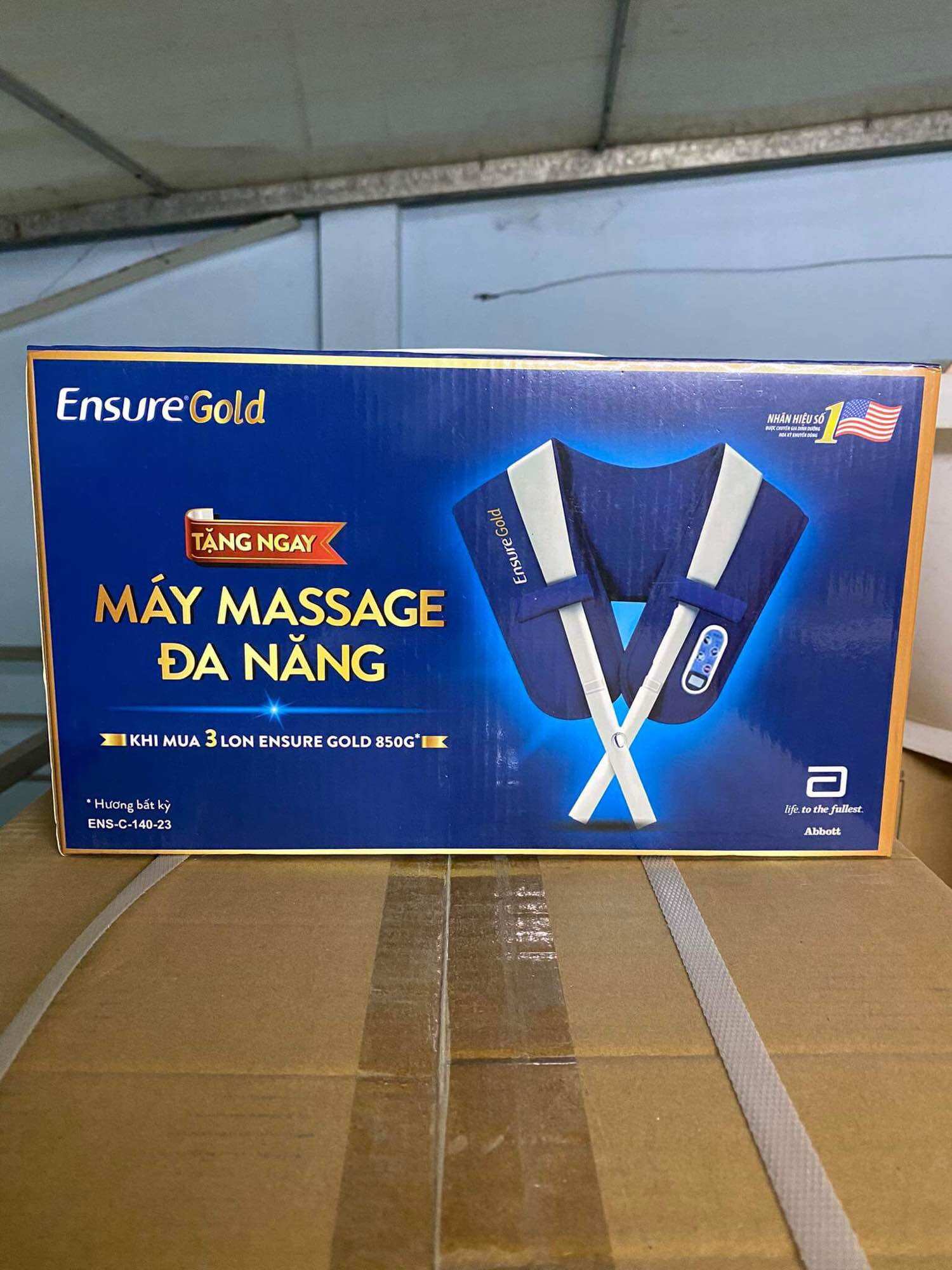 Đai Massager Đa Năng HKM Từ Sữa Ensure, Glucena