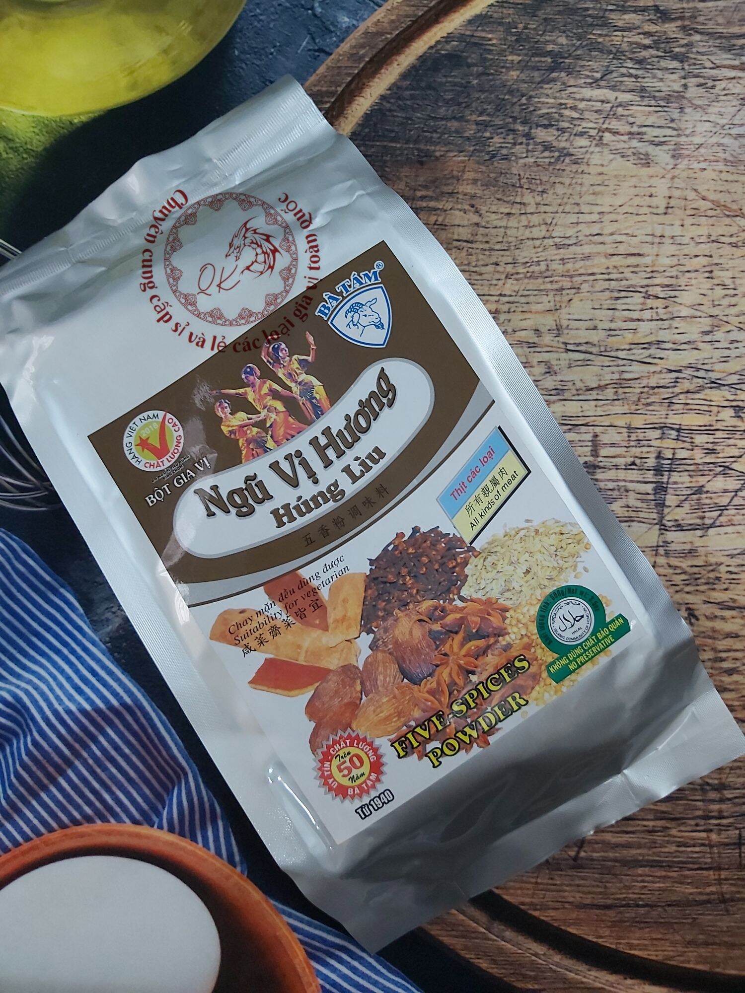 Bột ngũ vị hương bà tám 500gr