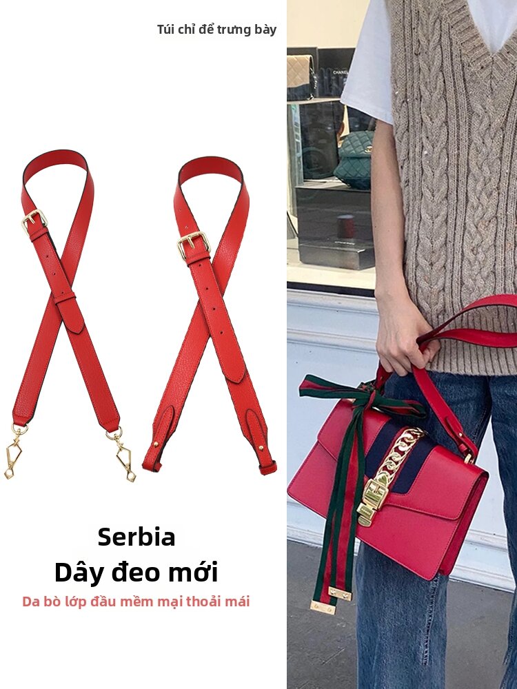 YUESIHUI | Replacement Adjustable Red Bag Strap - Thương hiệu YUESIHUI Giá 830,000 Đồng*Miễn phí vận chuyển
