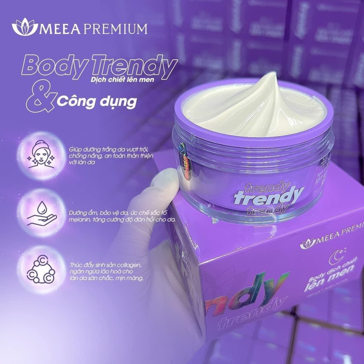 Kem body trendy (tặng ủ trắng)