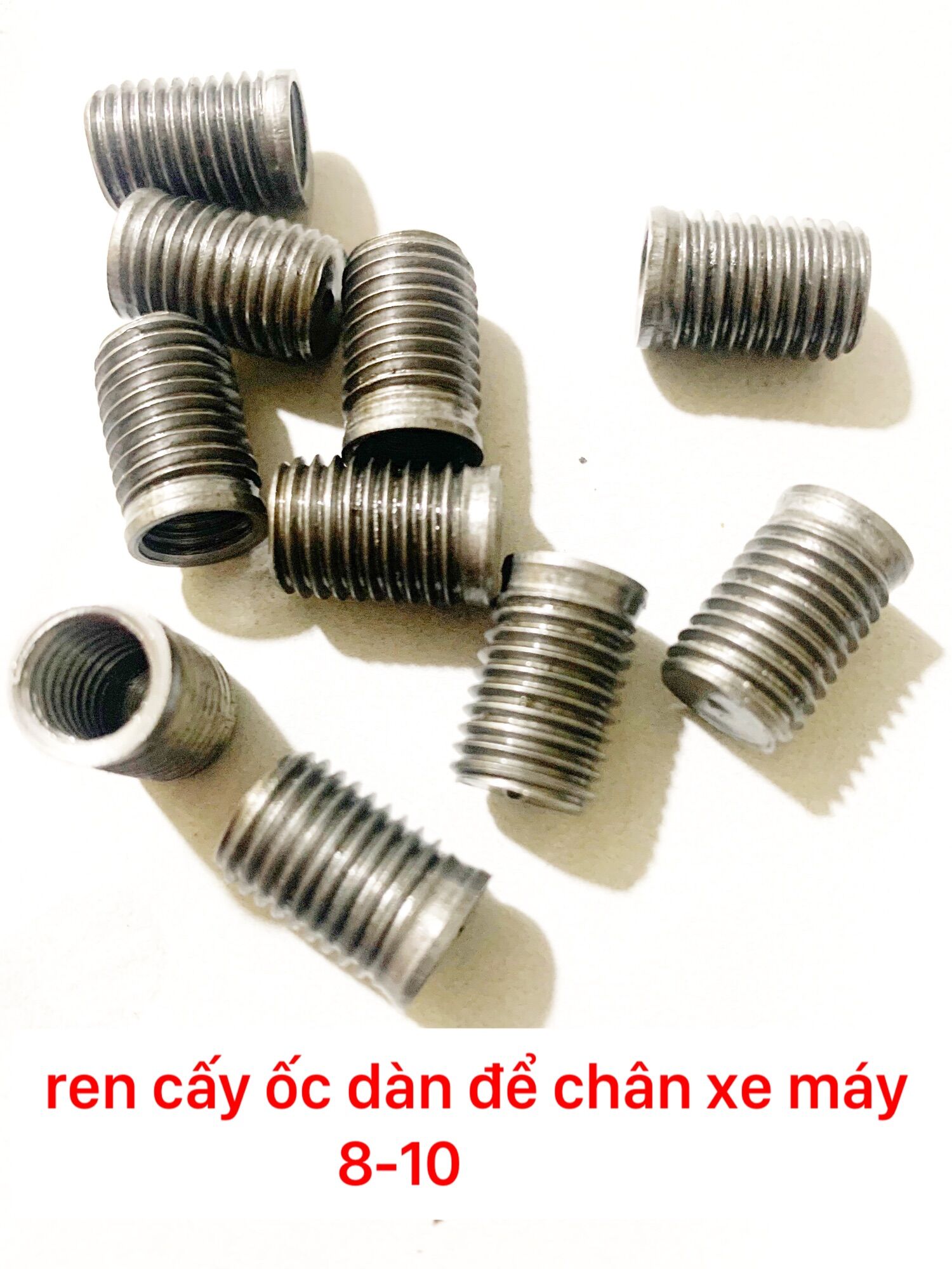 10 ren cấy ốc dàn để chân xe máy 8-10