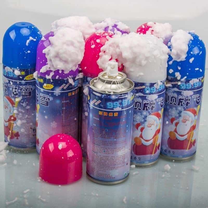 Bộ bình xịt tuyết tan 228ml(giáng sinh)