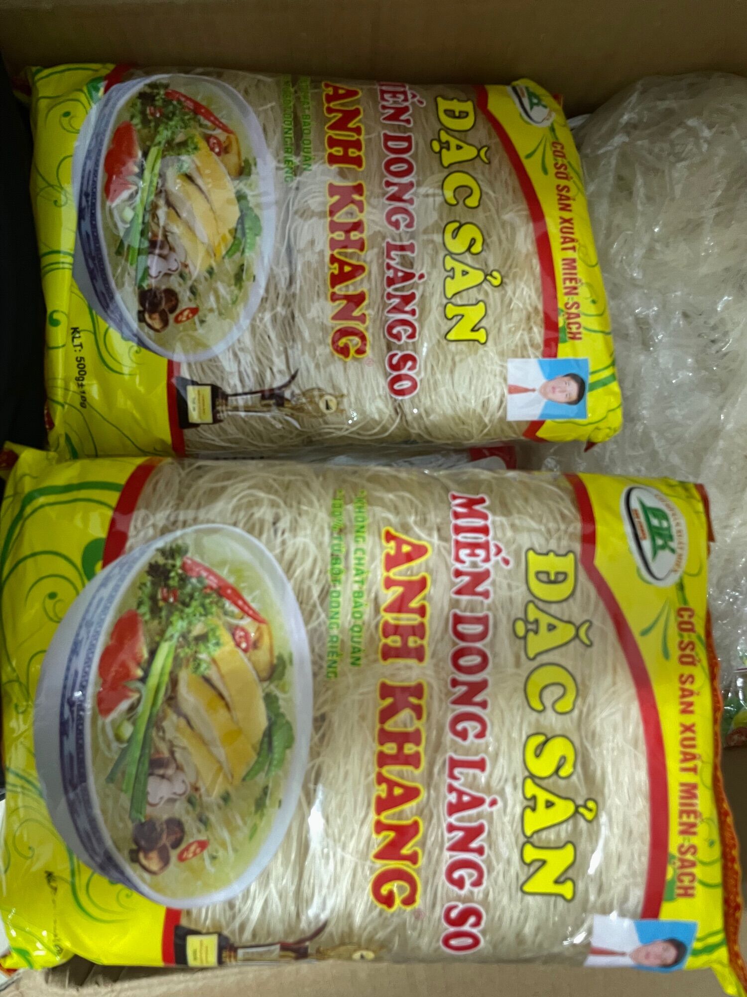 Miến dong làng nghề Anh Khang gói 500g
