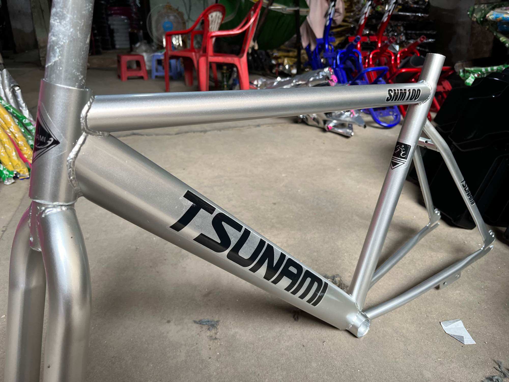 Khung xe đạp Fixed Gear
