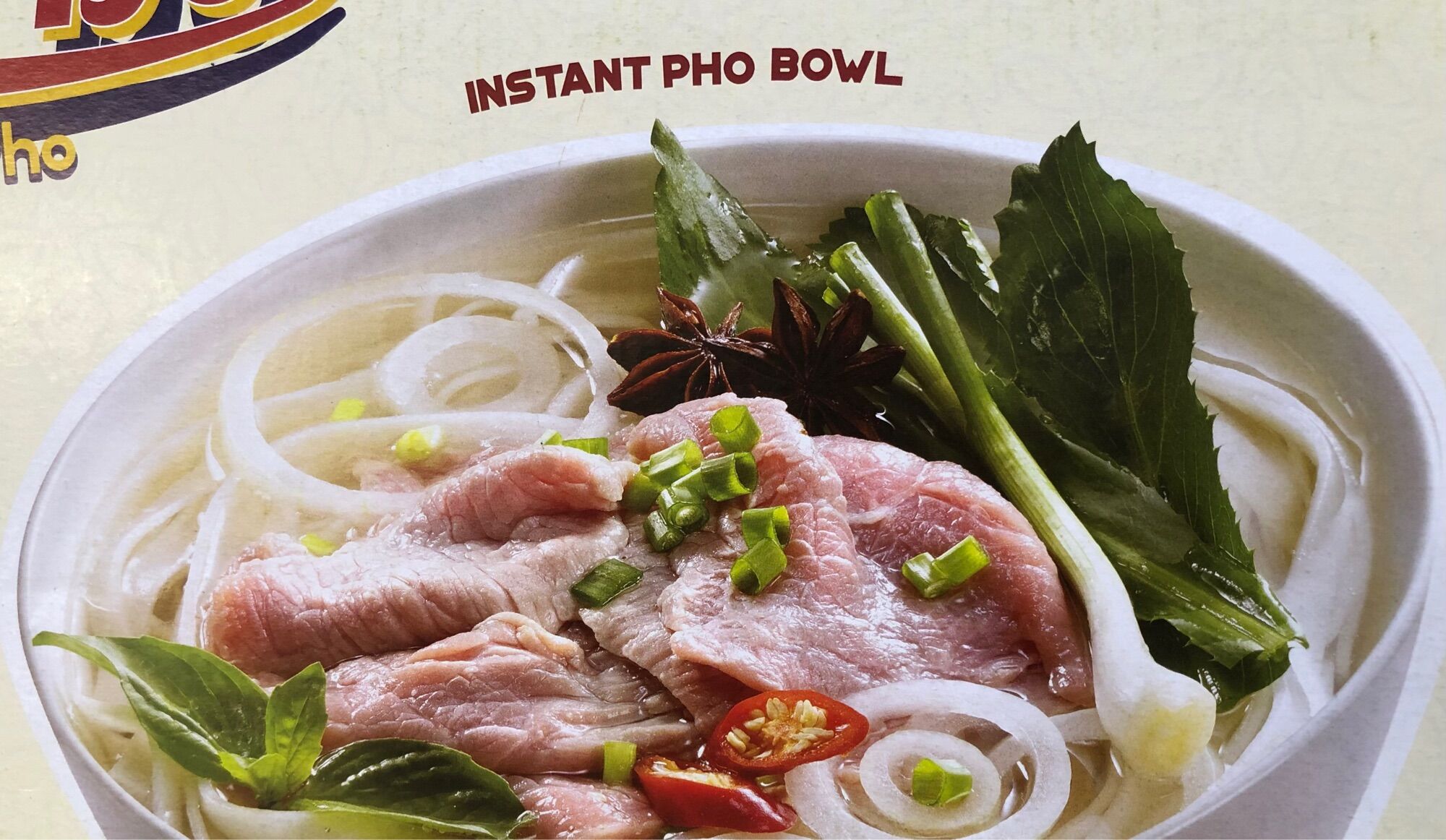 Phở Bò Tô ăn liền (9 tô/thùng) -  Beef Pho (9 bowl per box)