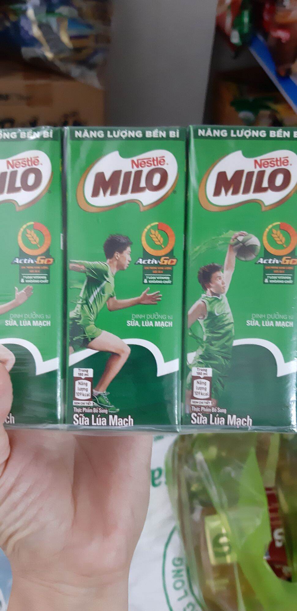sữa Milo nước . lốc gồm 4 hộp 180ml | Lazada.vn