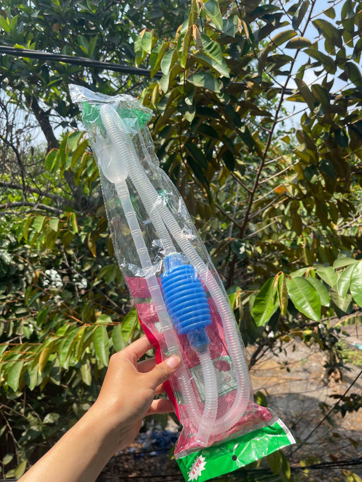 Dụng cụ bơm hút thay nước hồ cá, vệ sinh bể cá, bơm tay (1 cái) [BƠM TAY]