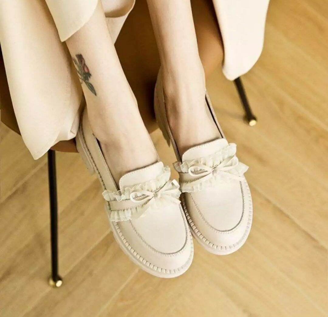 Giày lười da thời trang 2021 cho nữ 🌸🌸🌸