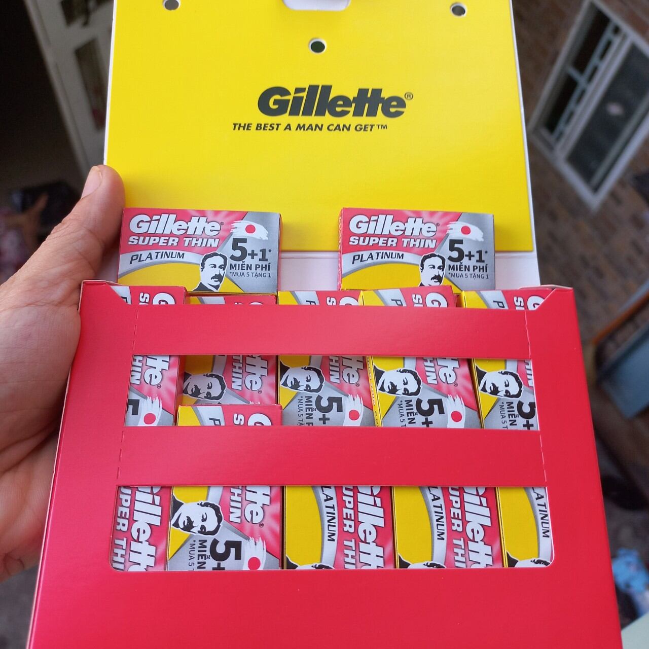 Hộp 6 lưỡi lam Gillette Super Thin