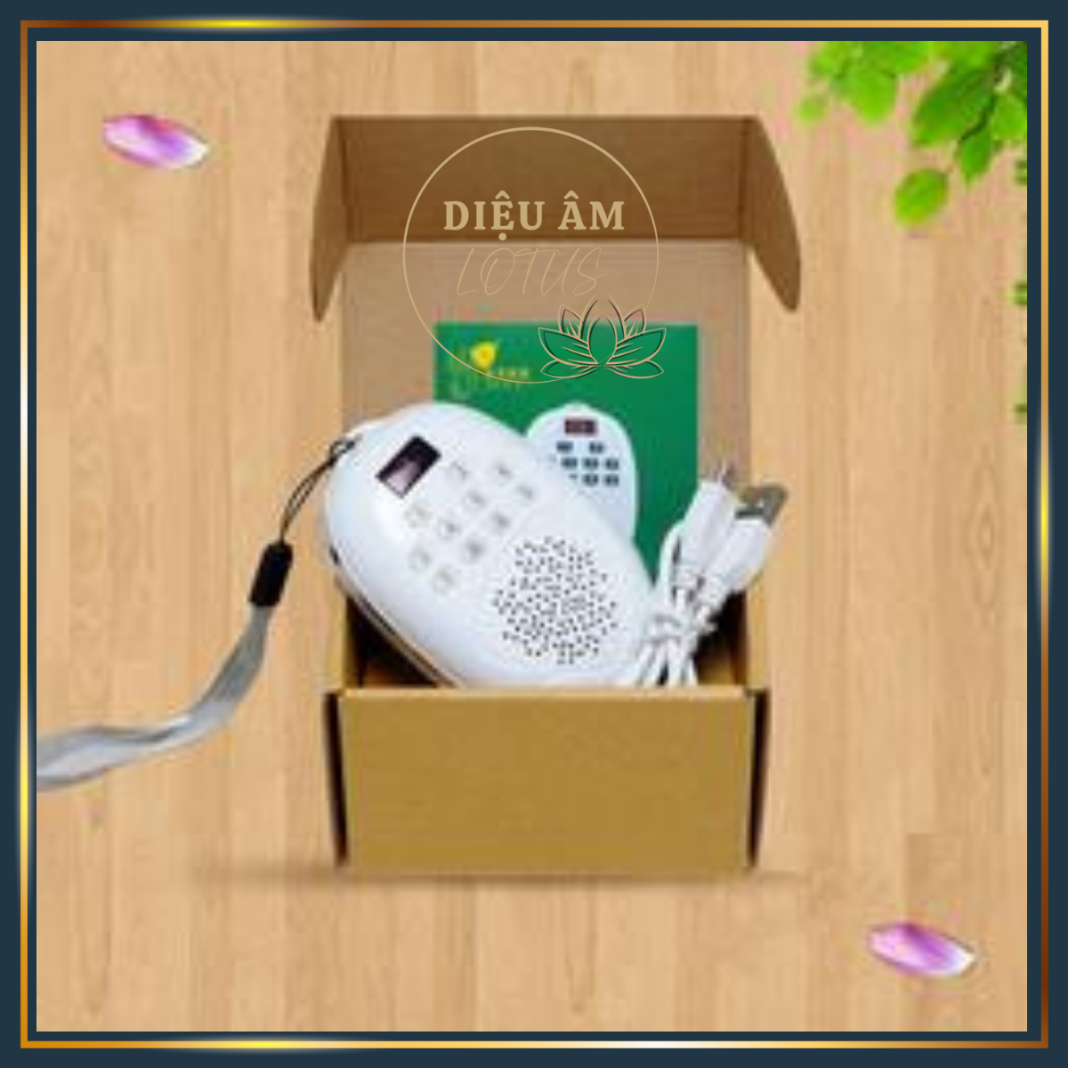 Máy niệm Phật loa nghe pháp tụng kinh Tịnh Tông Jsa03 nội dung 41 bài có khe gắn thẻ nhớ - Diệu Âm Lotus