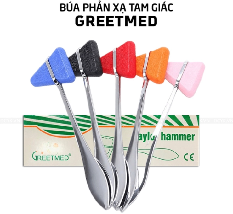 Búa gõ thử phản xạ tam giác Greetmed