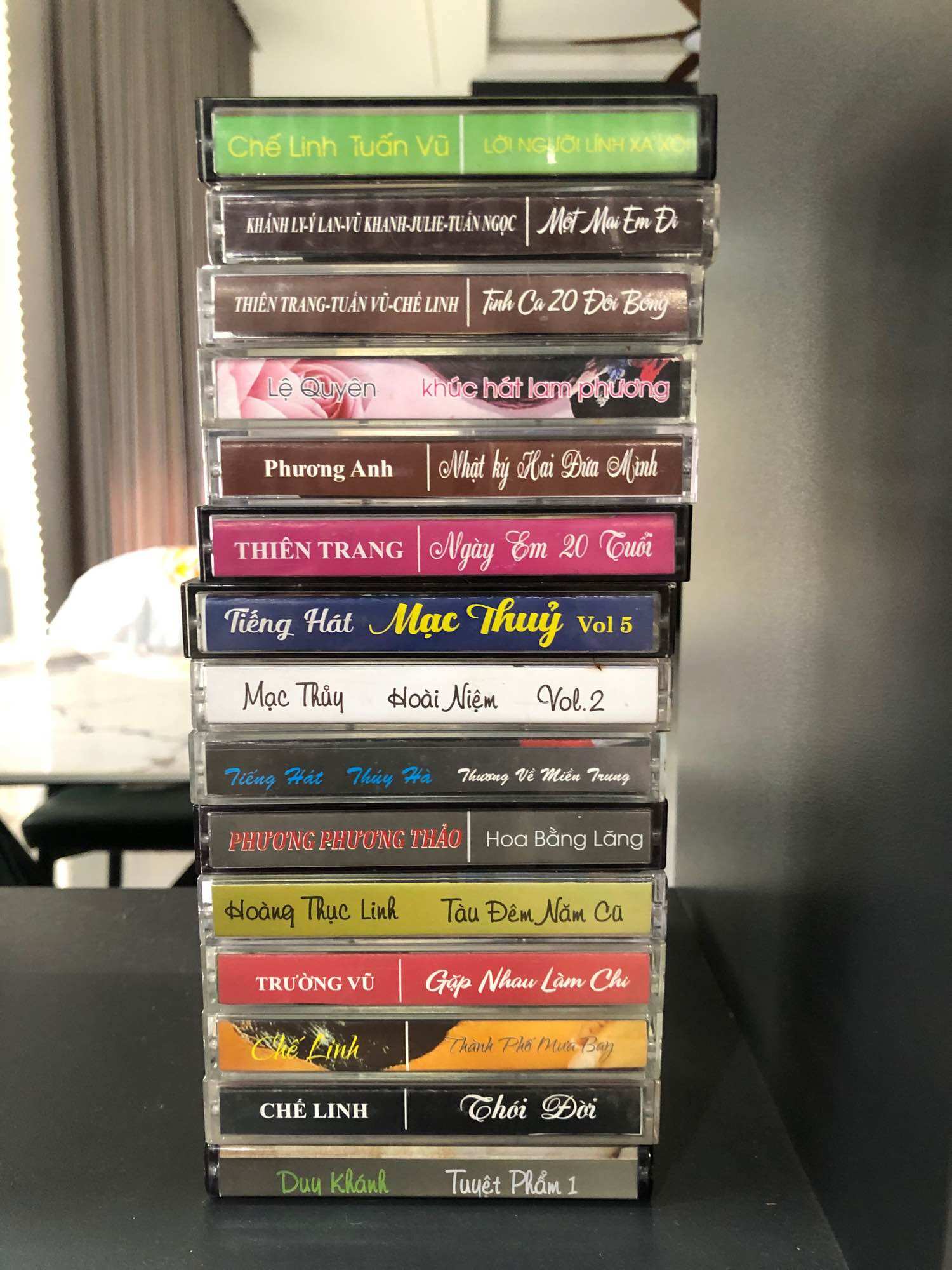 BĂNG CASSETTE NHẠC XƯA SƯU TẦM