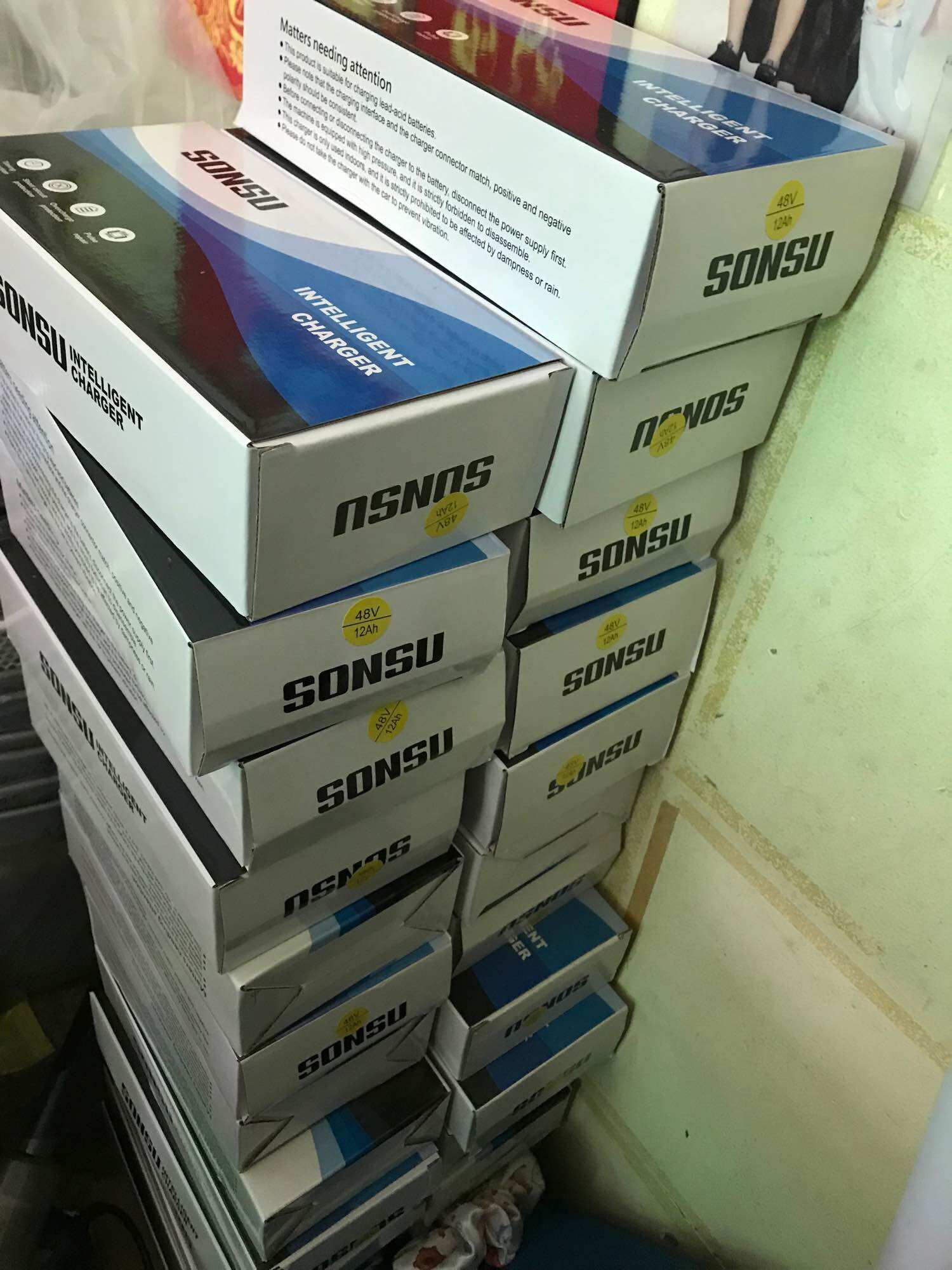 sạc xe đạp điện sonsu 48V 12-14ah