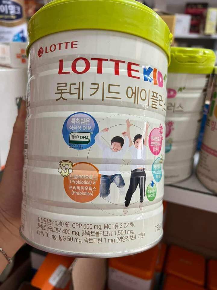 sữa Lotte kid