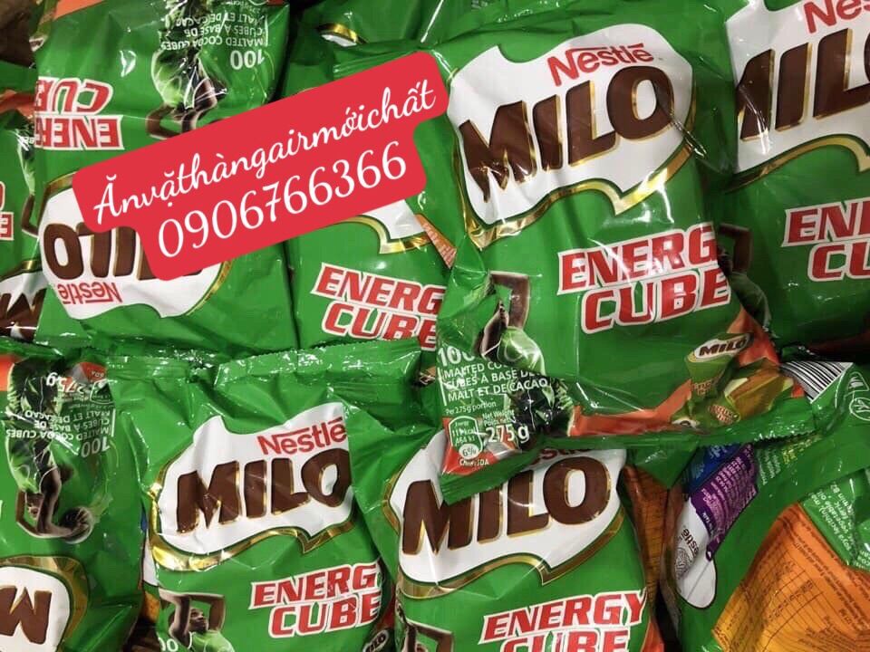 Milo cube thái lan gói 100 viên - gói 275 gram