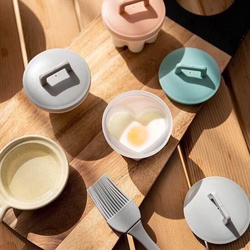 Khuôn hấp bánh, hấp trứng làm bánh flan, pudding cho bé