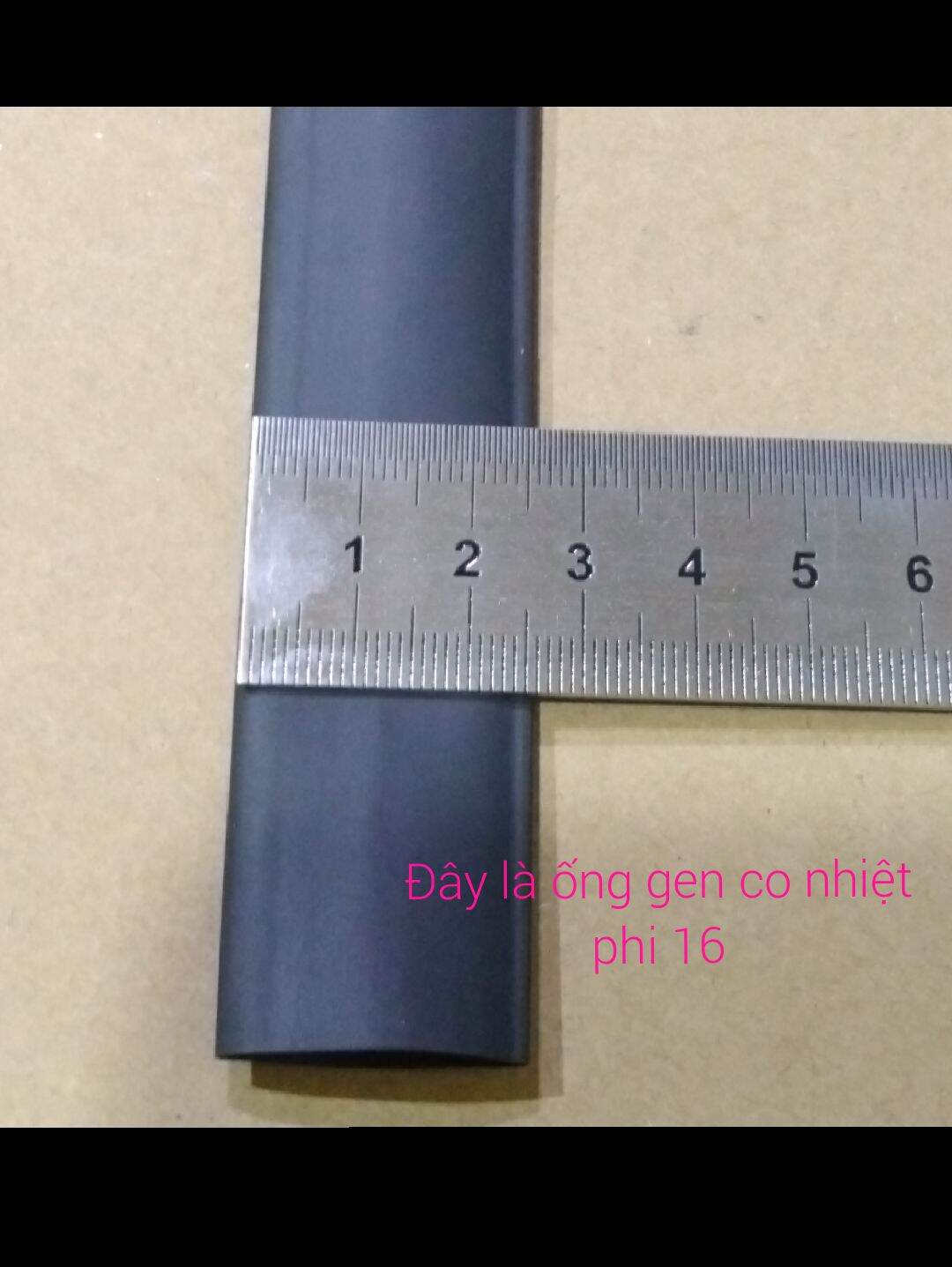 [HCM]Combo 5 ống gen co nhiệt màu đen 5 kích thước. phi 8 phi 10 phi 12 phi 16 phi 20.