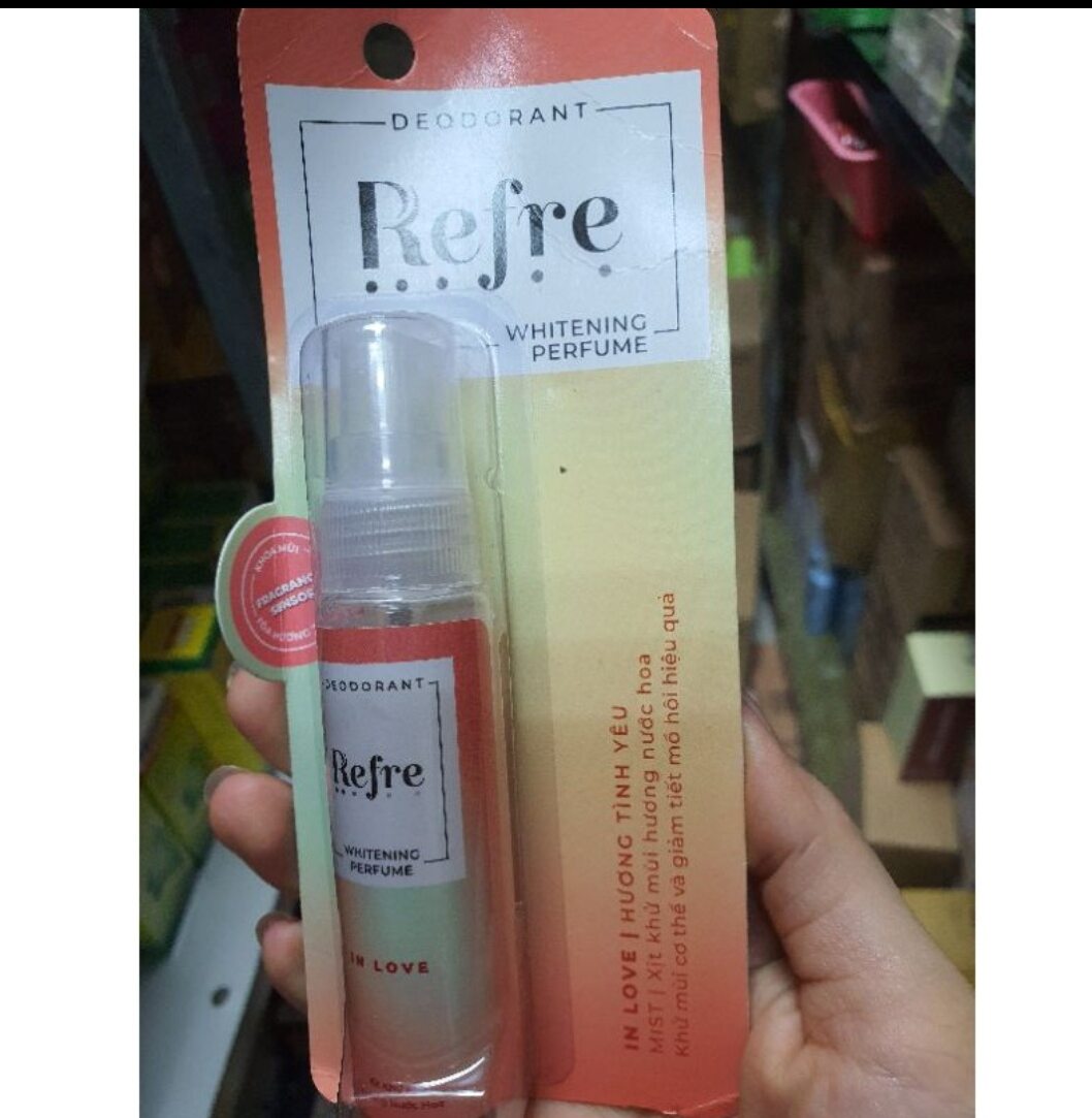Xịt khử mùi Refre 30ml đủ loại