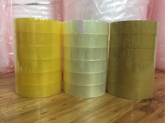 Cuộn băng dính 0.8 kg lõi mỏng gói hàng
