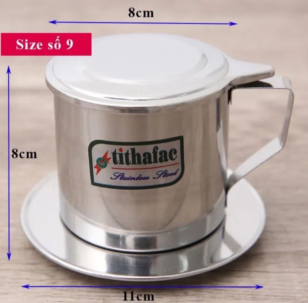Phin cà phê inox tithafac