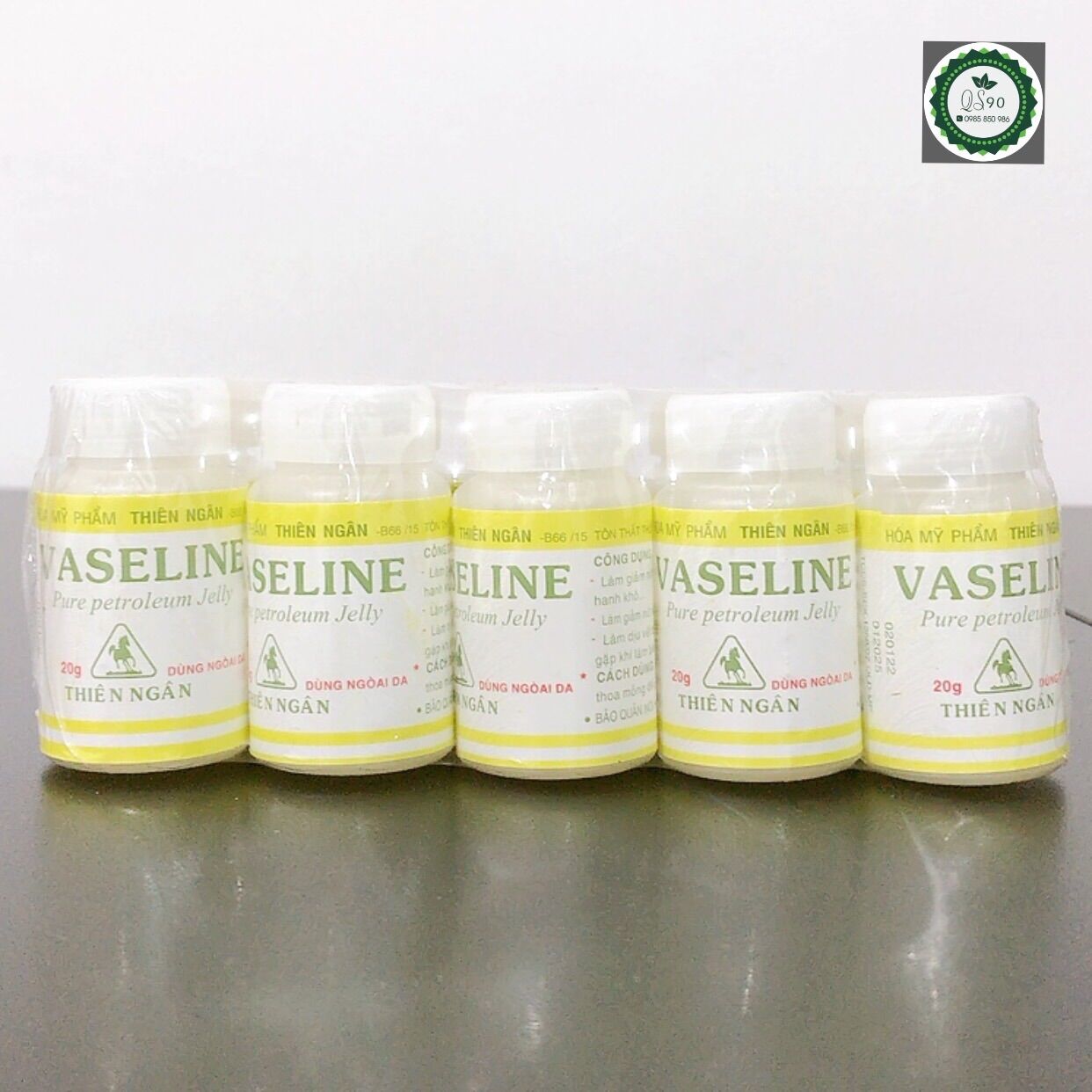 1 lốc 10 lọ 20g vaseline thiên ngân/date 2028