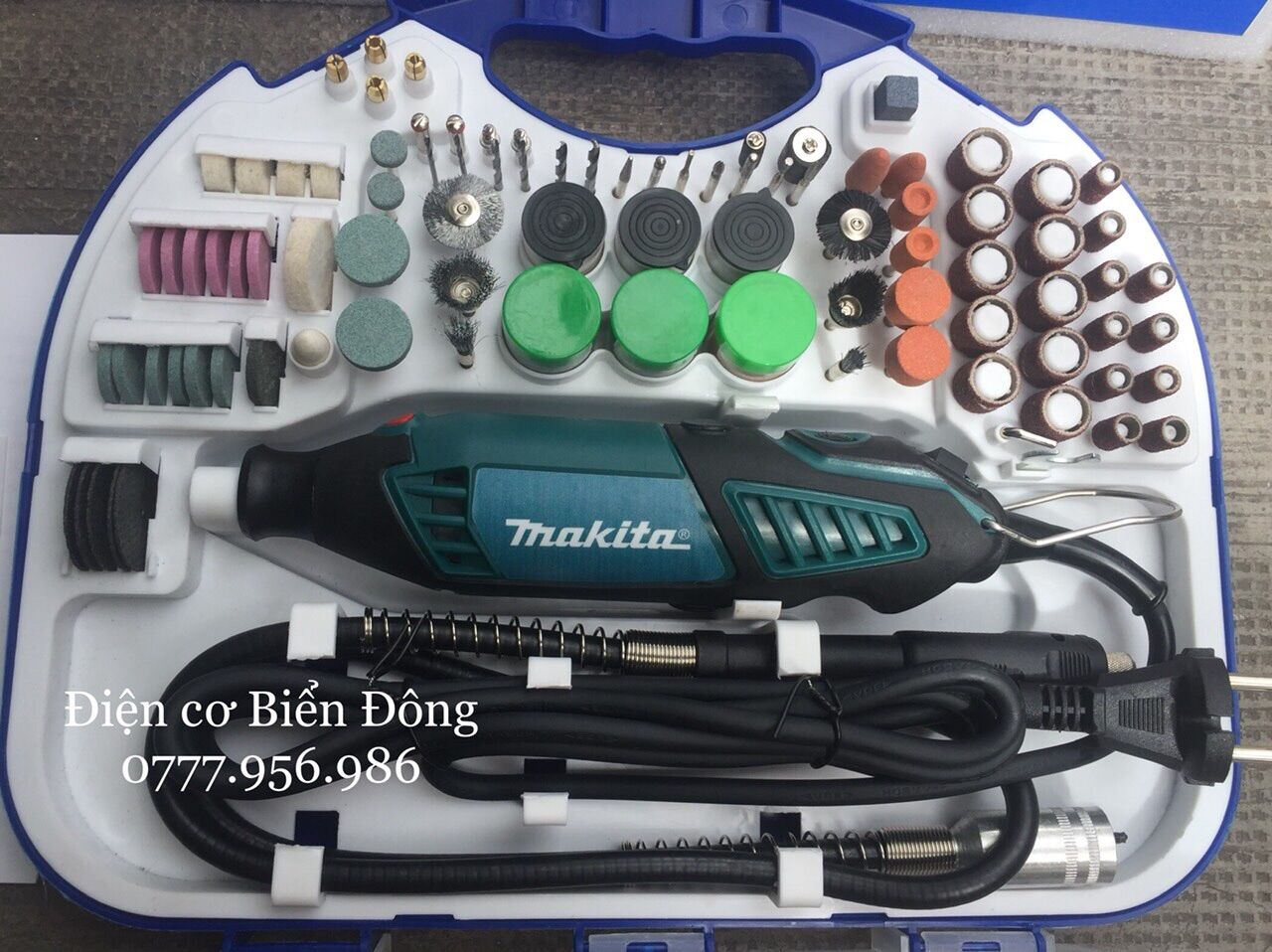 Máy mài khuôn khắc mỹ nghệ mkt-jq3100a 100 món mài, chà nhám, đánh bóng, điêu khắc