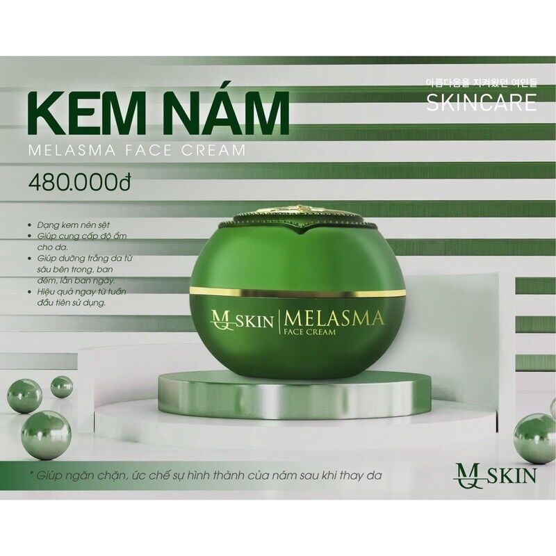Kem Nám Nén Nhân Sâm MQ Skin [Chính Hãng]