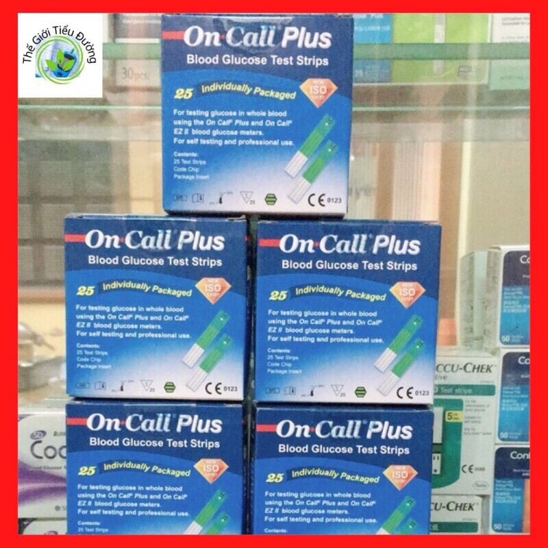 On Call plus _ Que thử đường huyết On Call Plus