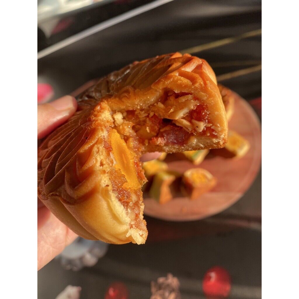 [COMBO 10 bánh] Gà Quay Trung Thu Tân Dân Lợi 200g - 2 trứng