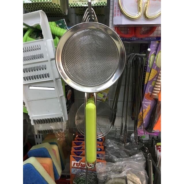Rây lọc bột cháo cán xanh cho bé sz 12cm