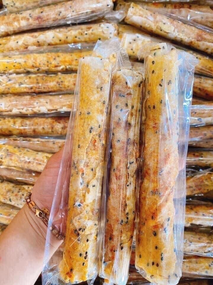 Bánh tráng cuộn mắm ruốc đặc sản Phan Rang