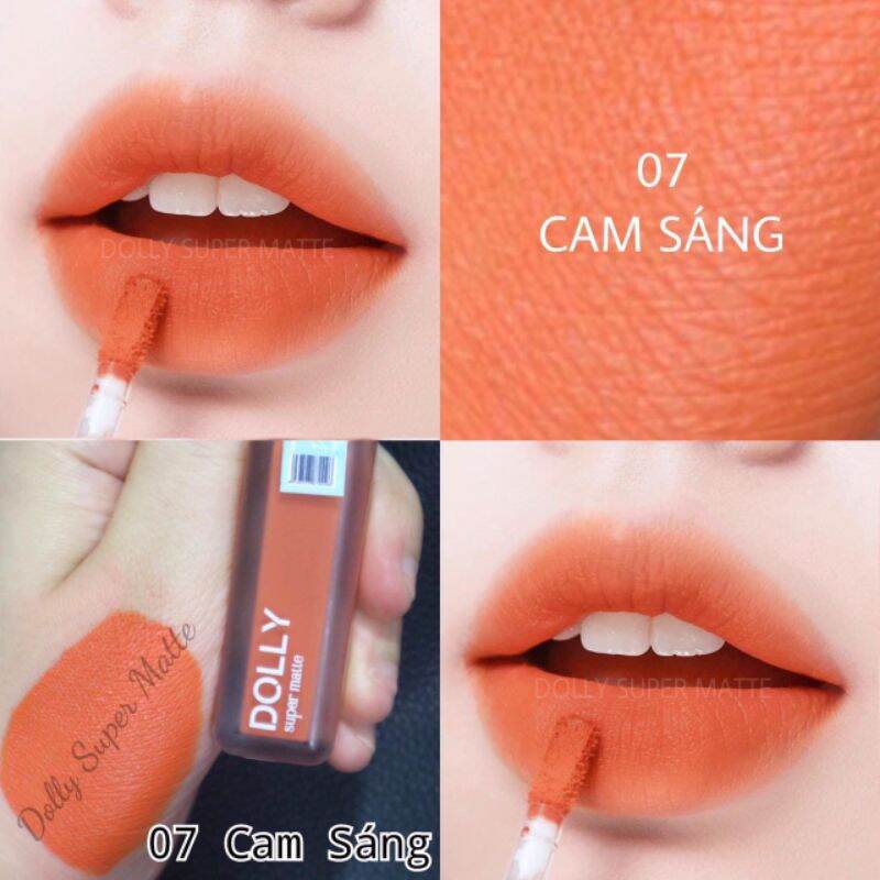 Cam Sáng_Son Kem Dolly Super Matte Không Chì