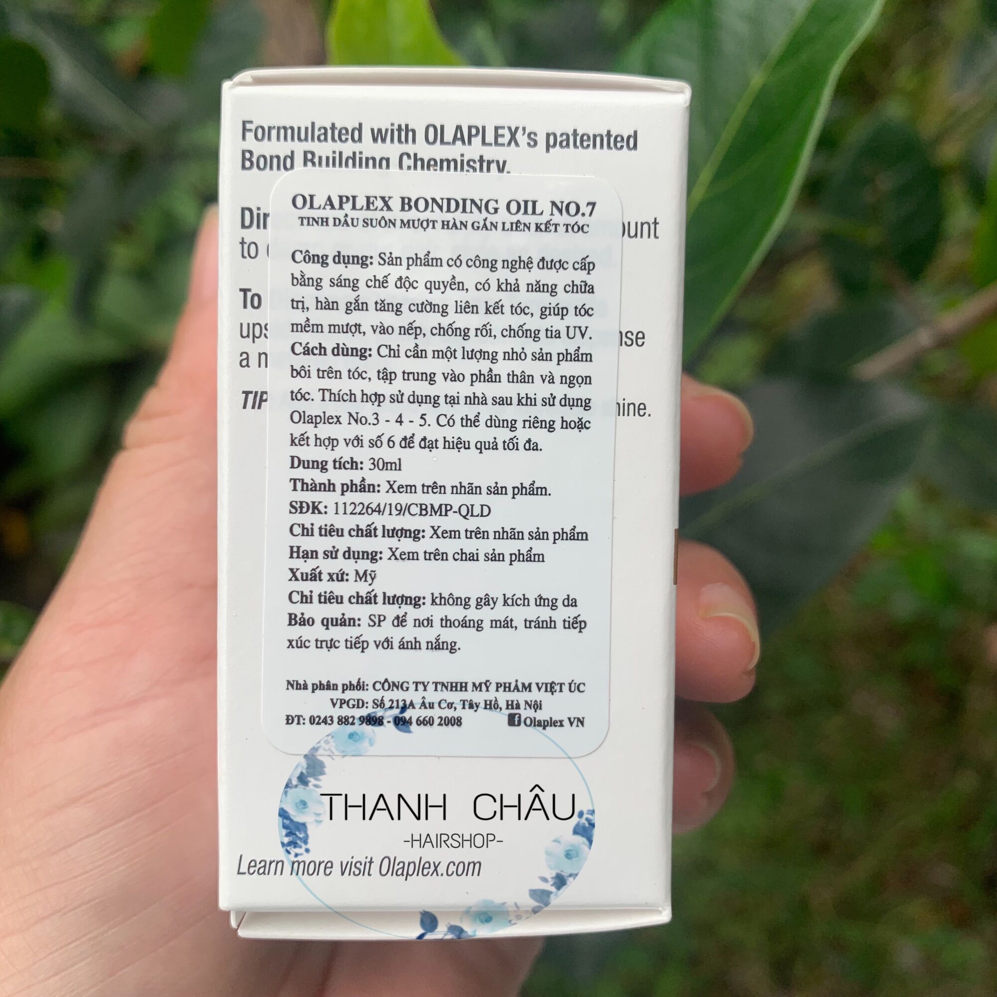 Tinh dầu dưỡng phục hồi tóc Olaplex No.7