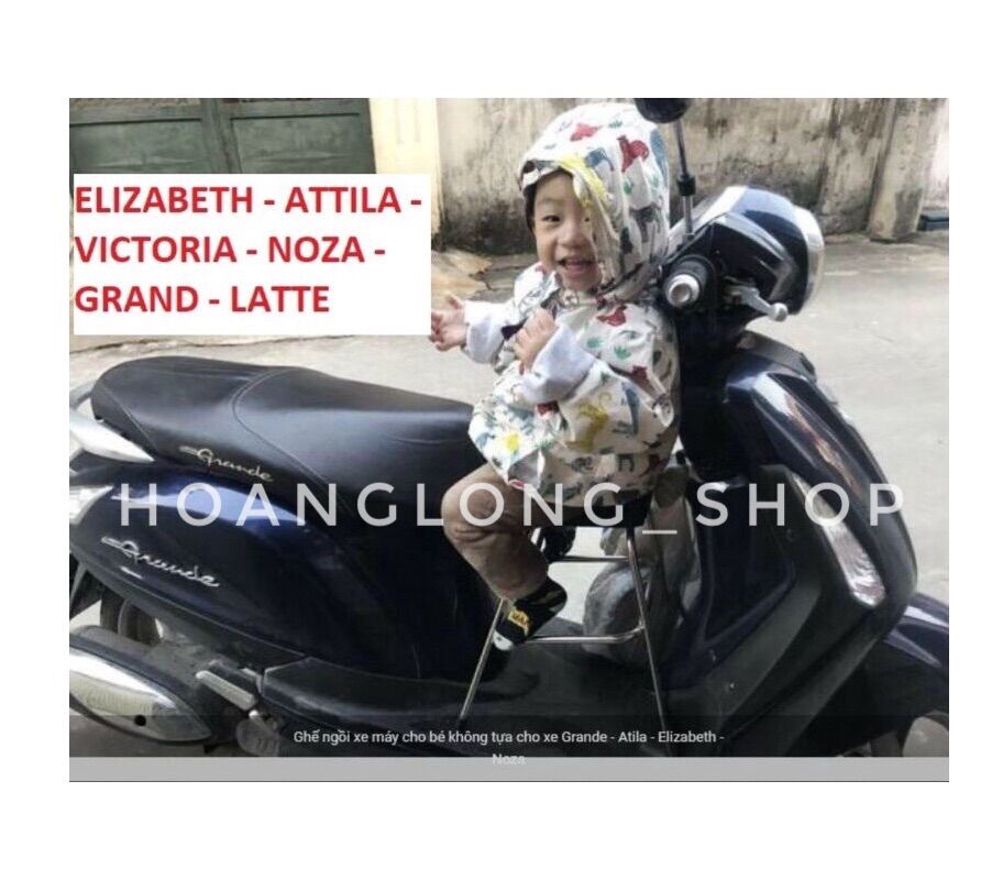 Ghế không tựa ngồi xe máy
