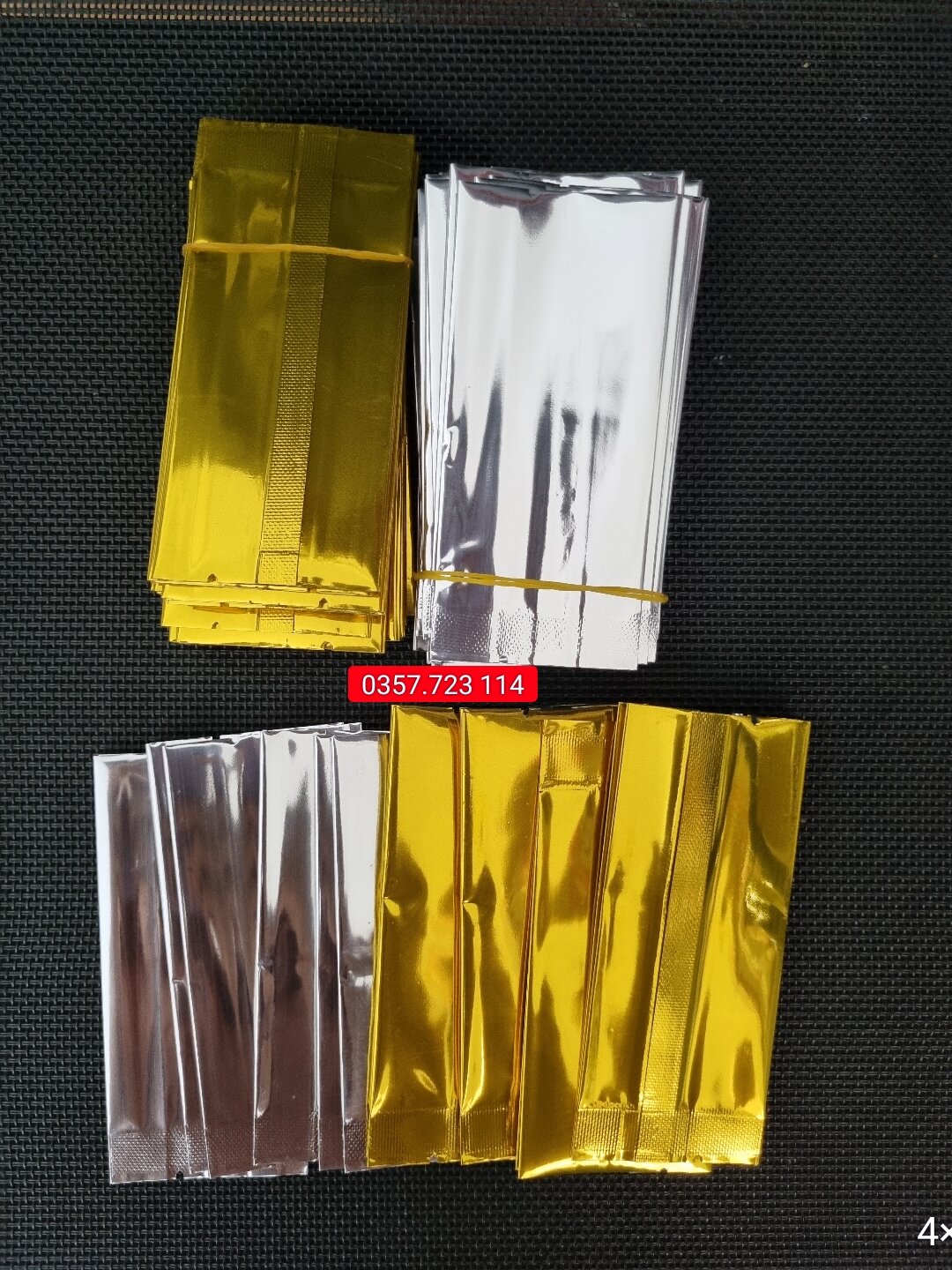 10 chiếc túi chân không đựng 10g chè