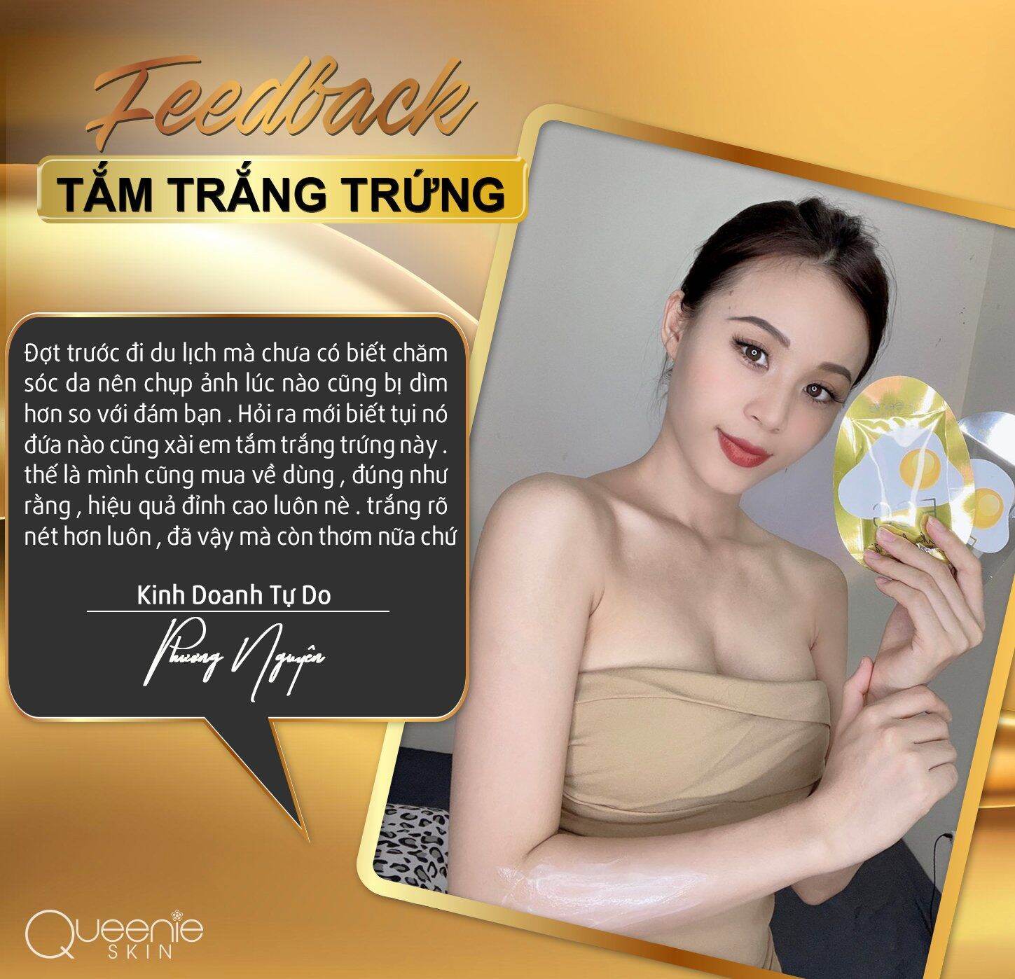 Combo 2 miếng tắm trắng da trứng gà