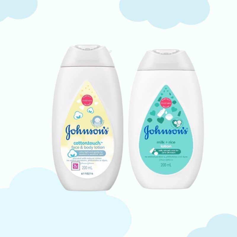 Sữa dưỡng ẩm mềm mịn Johnson's Baby Cotton Touch 200ml
