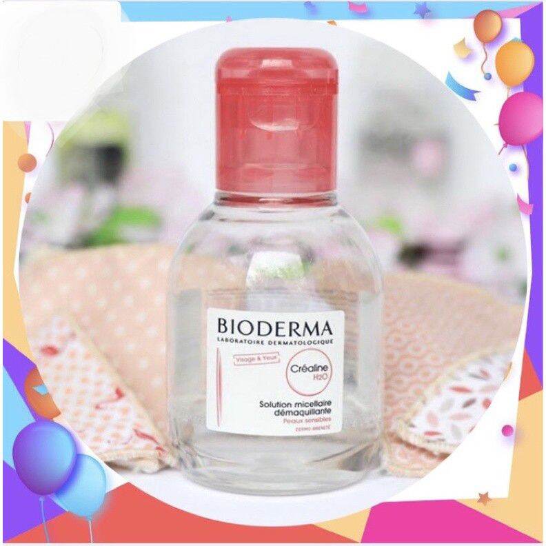 Nước Tẩy Trang Bioderma hồng 100ml