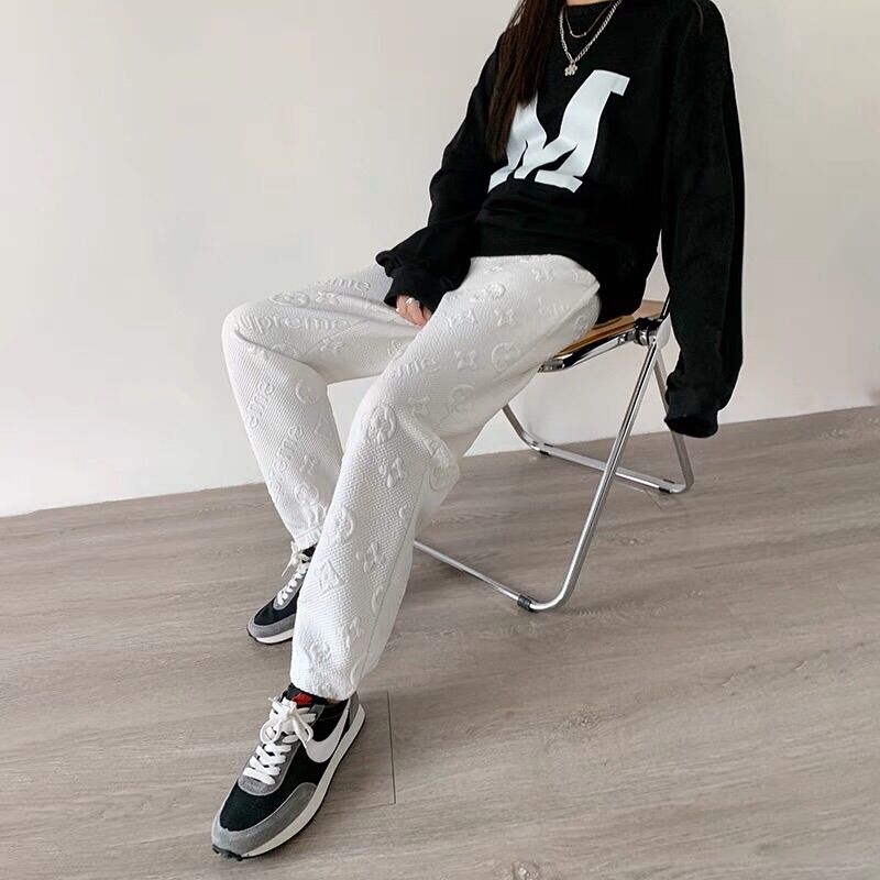 EIGHTYK Quần Dài Jogger Hoạ Tiết Logo