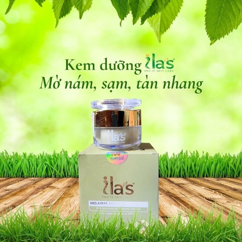 Kem nám sạm tàn nhang đồi mồi ilas ,kem ilas ,12gram