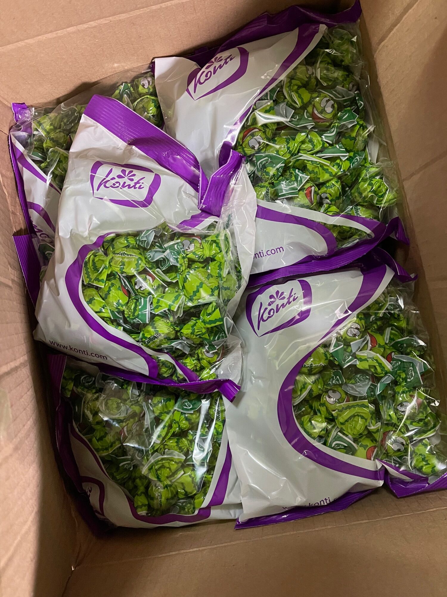 Kẹo dẻo Konti Nga 500g dưa hấu