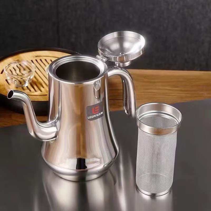 Bình pha trà có lõi lọc inox 304