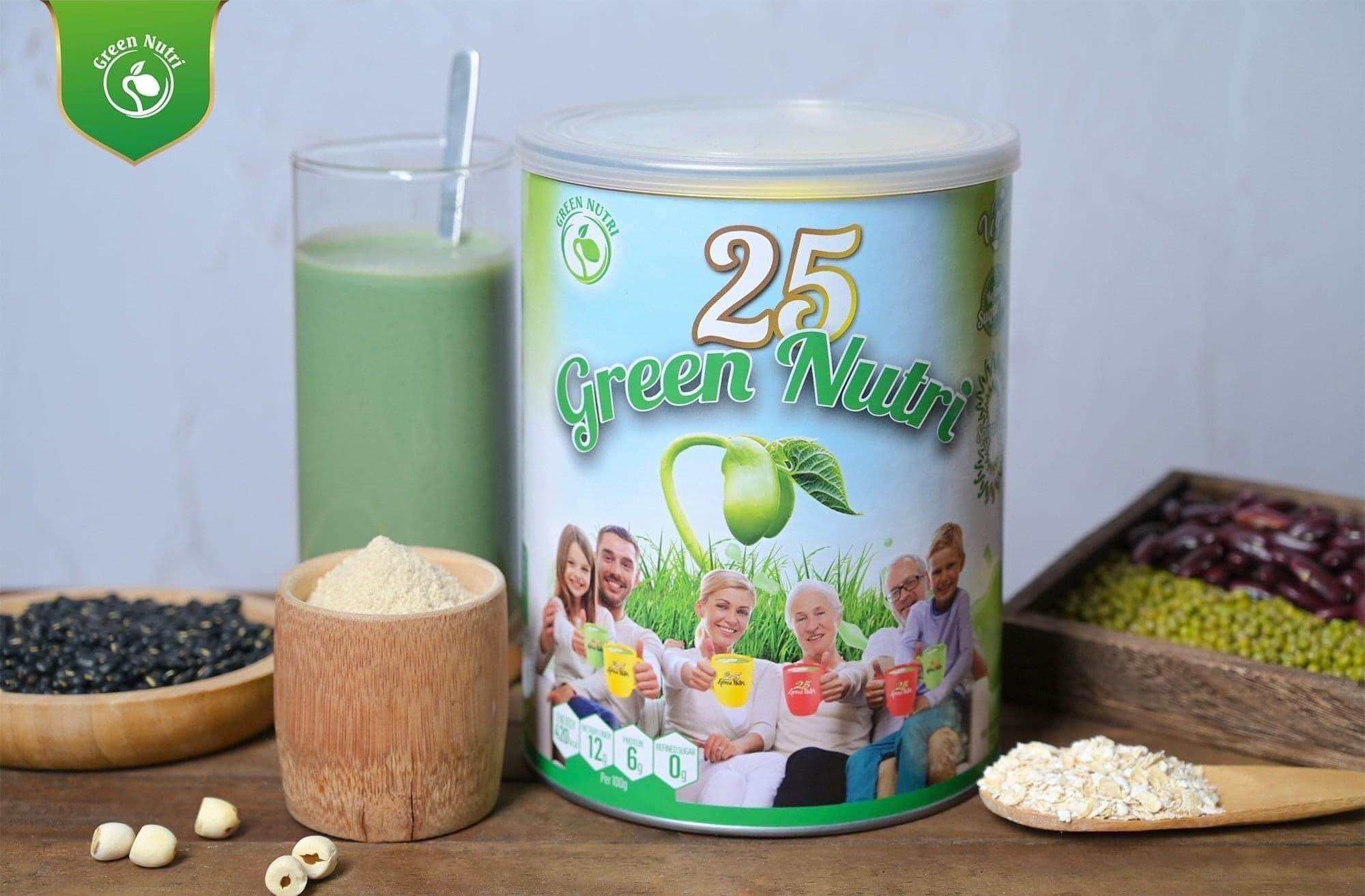 Sữa Hạt Green Nutri 25 loại hạt nhập khẩu chính hãng