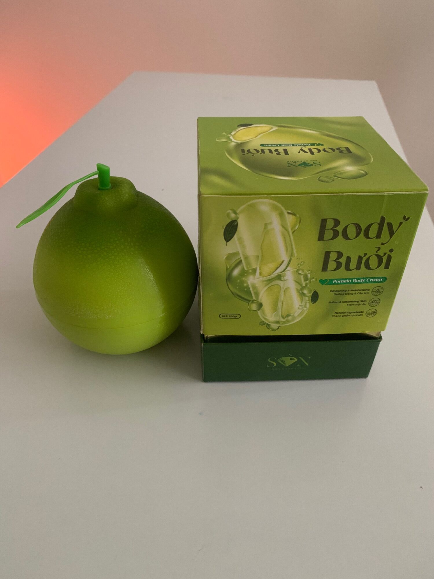 body bưởi chăm sóc da